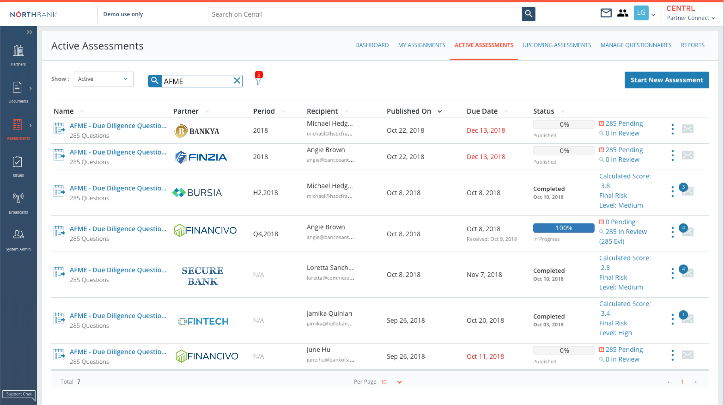 Centralize Agent Bank Database, Documents, DDQs & Communications
