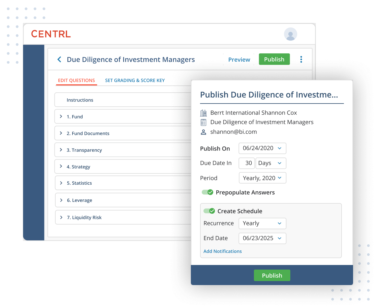 Digitize your own DDQs and automate scoring